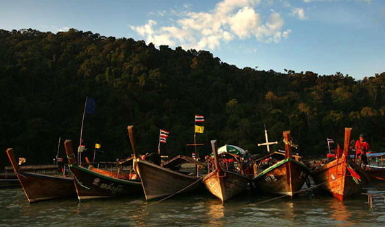 Surin Islands Thailand - snorkeling tours and longtails